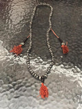 Mala (Japa Mala) diseño Om. Código Mala 001 - www.eltercerojo.cl