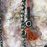 Mala (Japa Mala) diseño Om. Código Mala 001 - www.eltercerojo.cl