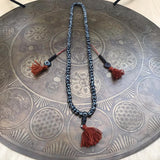 Mala (Japa Mala) diseño Om. Código Mala 001 - www.eltercerojo.cl