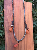 Mala (Japa Mala) diseño Ojo Dzi Protección. Código Mala 002 - www.eltercerojo.cl