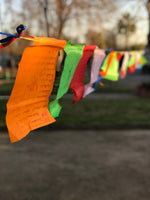 Bandera Tibetana Seda Sintética (5,2 metros de longitud aprox). Band010
