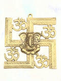 Esvástica, Ganesh, Om, Símbolo de protección Hinduista.