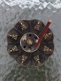 Porta Incienso metálico con forma de flor de loto (Buda).