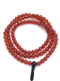 Mala o Japa Mala De Cornalina Hilado En Nuestra Casa Tienda "El Tercer Ojo" (Chile). - www.eltercerojo.cl