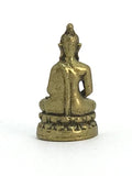 Mini Buda Deidad 025 Hecho En Nepal.  Aleación Metálica "Brass". - www.eltercerojo.cl