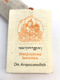 Bodhileaf Manjushree Incense (Om Arapacanadhih). Ämbar - Contiene 19 varas de 2 horas aprox.  Hecho a mano en Nepal. - www.eltercerojo.cl