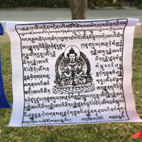 Bandera Tibetana mezcla algodón y polyester. Calidad superior   (1,8 metros de longitud aprox). Band013