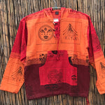 Polerón de algodón hecho en Nepal talla L. Código PLRON004