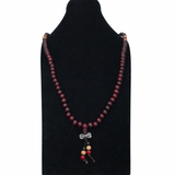 Mala (Japa Mala) de madera elasticado. Código Mala 005. - www.eltercerojo.cl