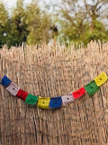 Mini Bandera Tibetana - 82 cms  Longitud Aprox.