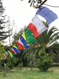 Bandera Tibetana de polyester.  (8,4 metros de longitud aprox). Band009.