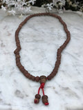 Mala semilla de Bodhi 108 cuentas. Mala que representa la iluminación de Buda