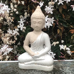 Buda de cerámica  21 x 12 cms - Hecho en China.