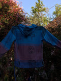 Polerón de algodón hecho en Nepal talla XL. Tela delgada. - www.eltercerojo.cl