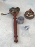 Rueda de Oracion premium 26 cms x 7 cms con finos detalles (RP010).