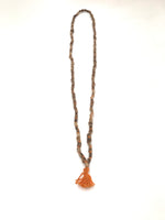 Mala (Japa Mala) de Tulsi hilado en India. Código Mala 006. - www.eltercerojo.cl