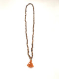 Mala (Japa Mala) de Tulsi hilado en India. Código Mala 006. - www.eltercerojo.cl