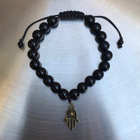 Pulsera unisex de onix negro - Pulsera002