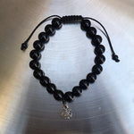 Pulsera unisex de onix negro - Pulsera026