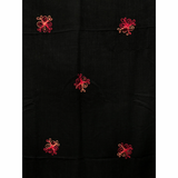 Pashmina Color Negro 0009, mezcla de Cahsmere. Hecho en Nepal, la tierra de Buda y los Himalayas. - www.eltercerojo.cl