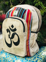 Mochila de Cañamo Alta Calidad Hecha En Nepal  - Libre De THC • Mochila005 • Valor especial transferencia bancaria lea descripción