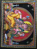 Colgante GOB0034. Tapete a muro de Ganesh. 81 cms de alto por 116 cms de ancho.