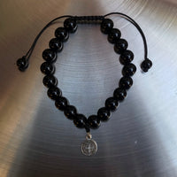 Pulsera unisex de onix negro - Pulsera008