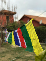 Bandera Tibetana de polyester.  (8,4 metros de longitud aprox). Band009.