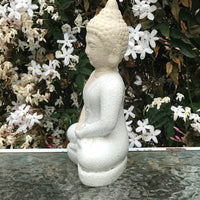 Buda de cerámica  21 x 12 cms - Hecho en China.