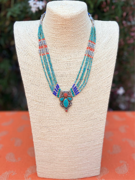 Collar Mediano Tibetano - (Bis026).