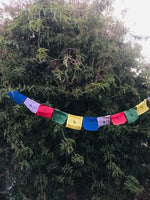 Mini Bandera Tibetana - 82 cms  Longitud Aprox.