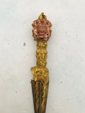 Phurba o Kila Tallada Artesanalmente - Daga Tibetana de cobre y bronce • Valor especial con transferencia bancaria