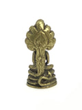 Mini Buda Deidad 011 Hecho En Nepal.  Aleación Metálica "Brass". - www.eltercerojo.cl