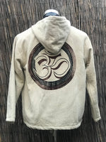 Chaqueta talla L, abrigo grueso hecho en Nepal. Jacket001