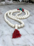 Mala (Japa Mala) h. u. e. s. o de Y.A.K  -  108 cuentas tipo Tibetano.