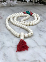 Mala (Japa Mala) h. u. e. s. o de Y.A.K  -  108 cuentas tipo Tibetano.