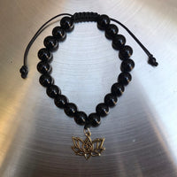 Pulsera unisex de onix negro - Pulsera013