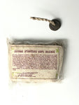 Incienso De Mecha Ayurvédico Natural ( Natural Ayurvedic Rope Incense ).  Contiene aproximadamente 80 mechas.  Hecho a mano en Nepal.