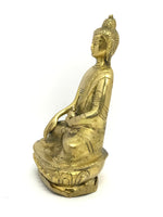 Buda Gautama - Deidad 100 Hecho En Nepal.  Aleación Metálica "Brass". - www.eltercerojo.cl