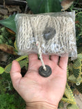 Incienso De Mecha Ayurvédico Natural ( Natural Ayurvedic Rope Incense ).  Contiene aproximadamente 80 mechas.  Hecho a mano en Nepal.