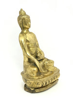 Buda Gautama - Deidad 100 Hecho En Nepal.  Aleación Metálica "Brass". - www.eltercerojo.cl