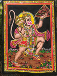 Colgante GOB0015. Tapete a muro de Hanuman. 112 cms de alto por 81 cms de ancho.