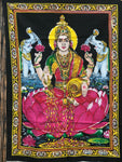 Colgante GOB0007. Tapete a muro de Lakshmi. 109 cms de alto por 79 cms de ancho..