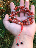Japa Mala Cornalina Y Jaspe Hilado Localmente - www.eltercerojo.cl