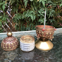 Rueda de Oracion De Escritorio (Mantra Om Mani Padme Hung). 12 cms x 6,5 cms (RP021).