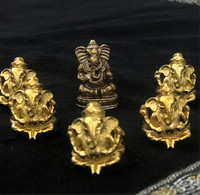 Miniatura de Ganesh Removedor de Obstáculos. Hecho Artesanalmente en Nepal (Tamaño 3 a 4 cms Aprox). - www.eltercerojo.cl