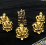 Miniatura de Ganesh Removedor de Obstáculos. Hecho Artesanalmente en Nepal (Tamaño 3 a 4 cms Aprox). - www.eltercerojo.cl