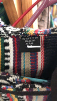 Polerón de algodón talla M, hecho en Nepal. Poleron001